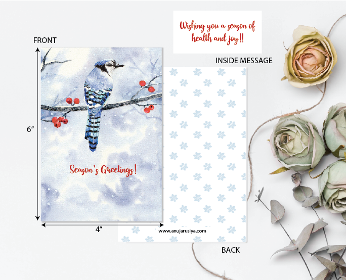 Seasons Greetings | Blue Jay