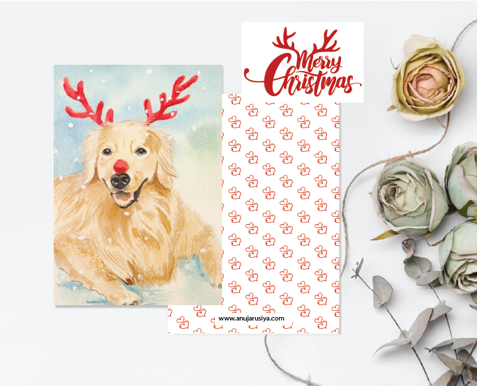 Christmas Greetings kit | Set of 5