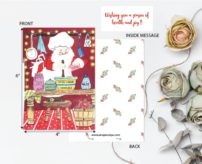 Christmas Greetings kit | Set of 5