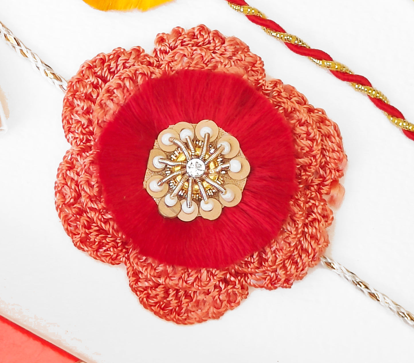 Crochet rakhi