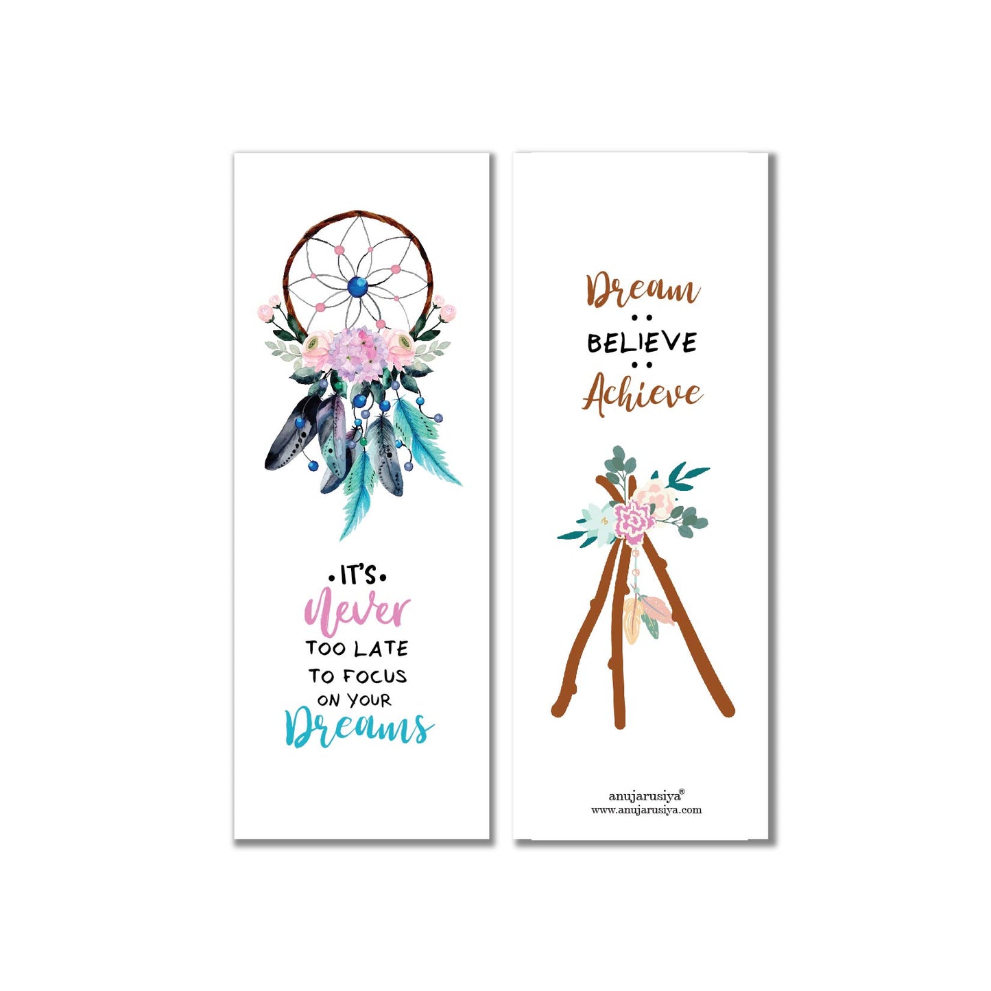 Mindfulness bookmarks