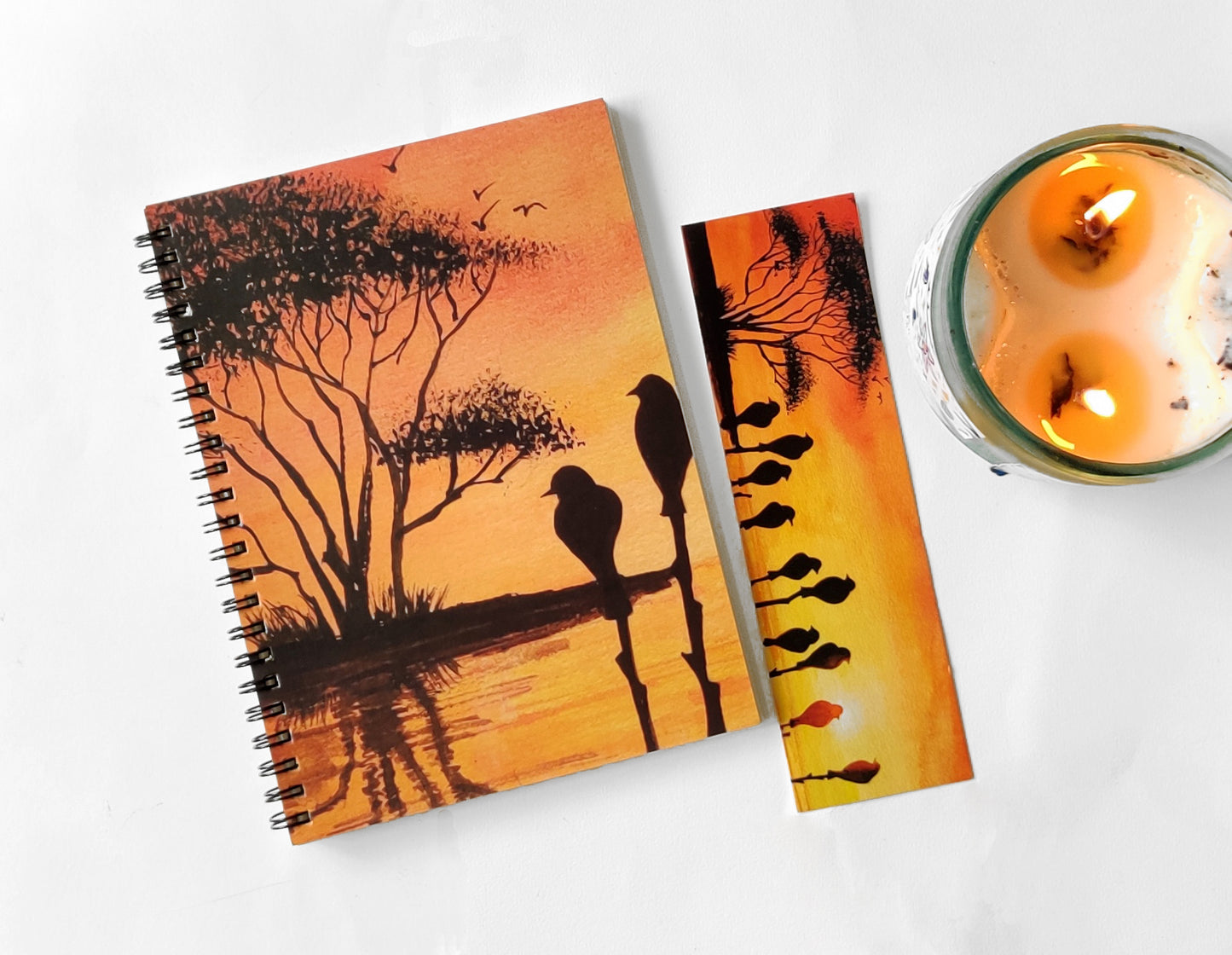 Simply Notes | Set of 5 Notebooks | 5 bookmarks