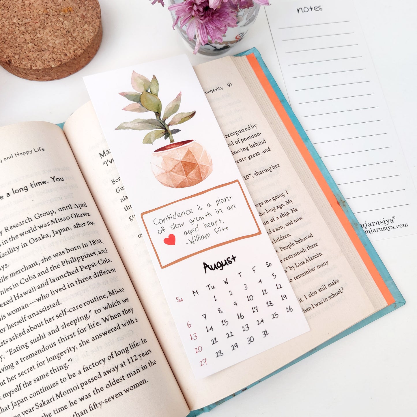 Bookmark Calendar 2023