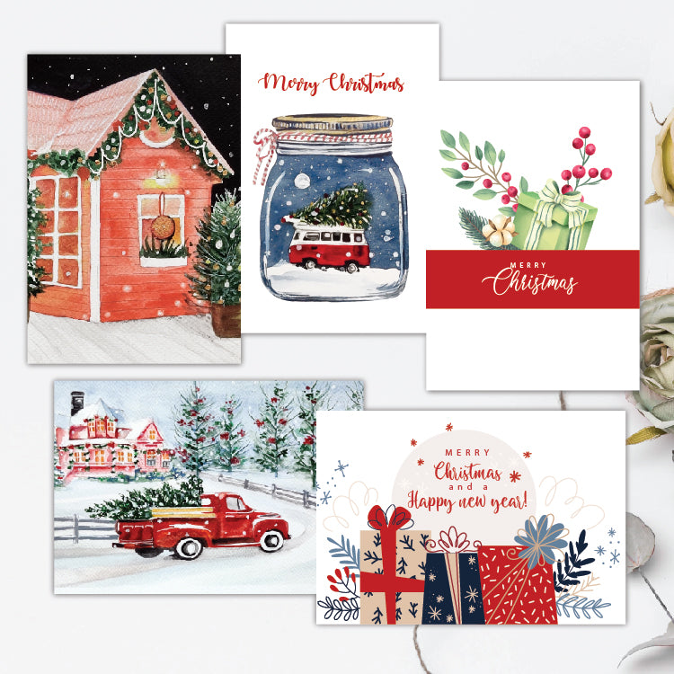 Christmas Greetings | Set of 5