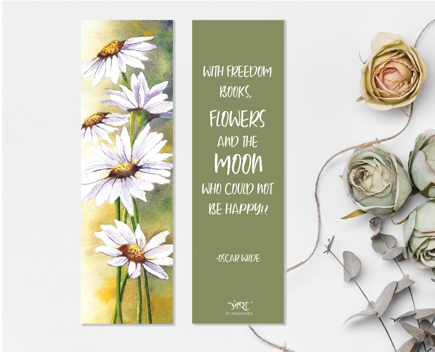 Floral Bookmarks