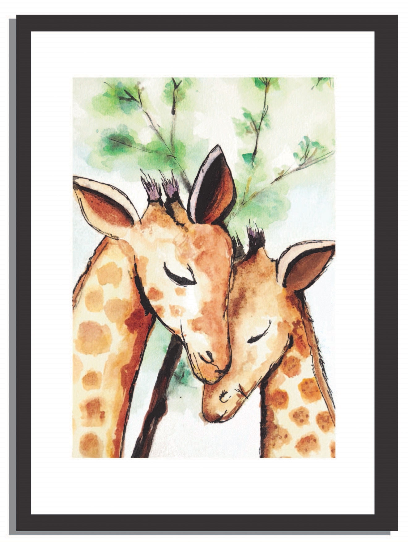 My better Girrafe | Wall Art
