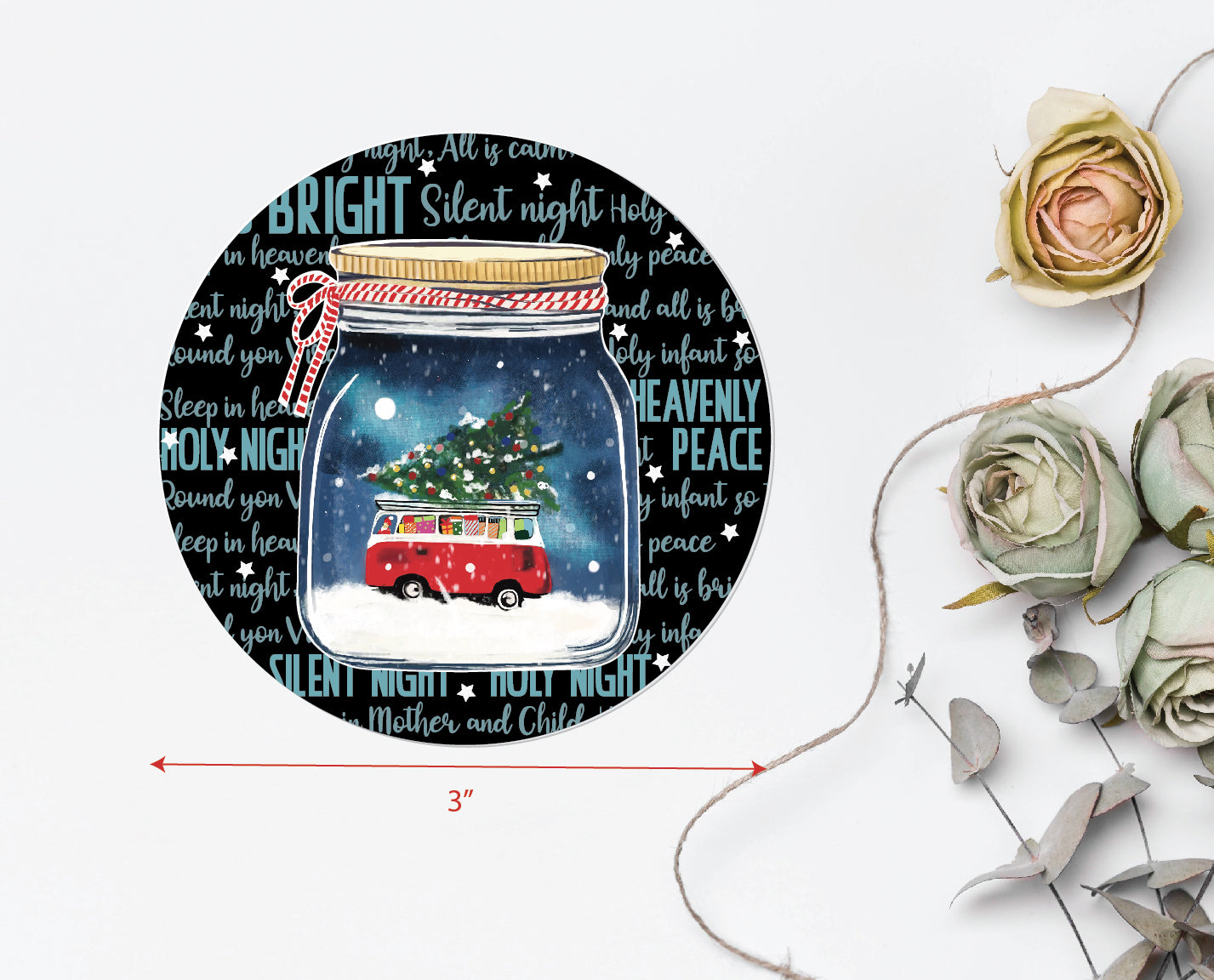 Holy Night | MDF magnet