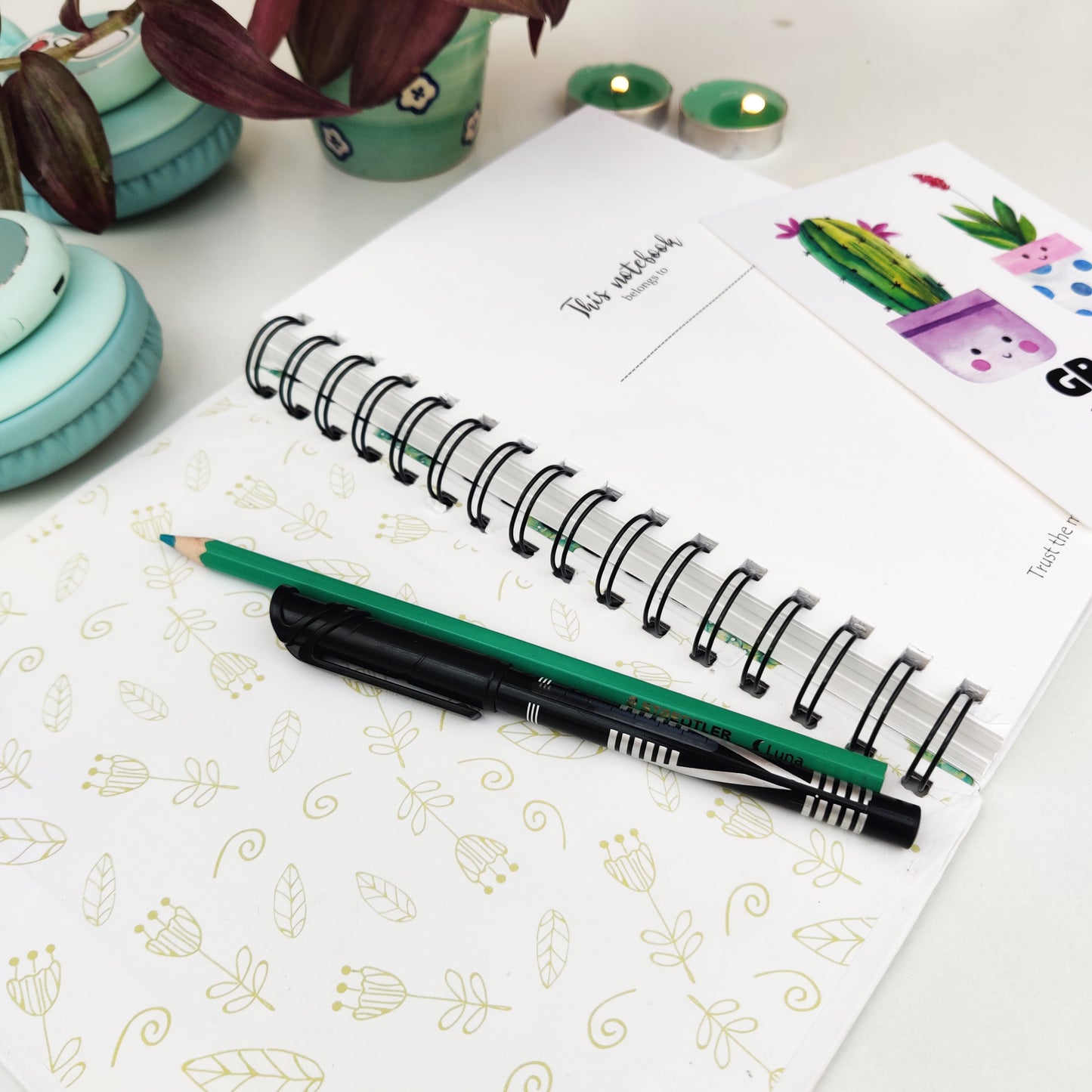 Hydrangea Notebook | 6" X 8.5"