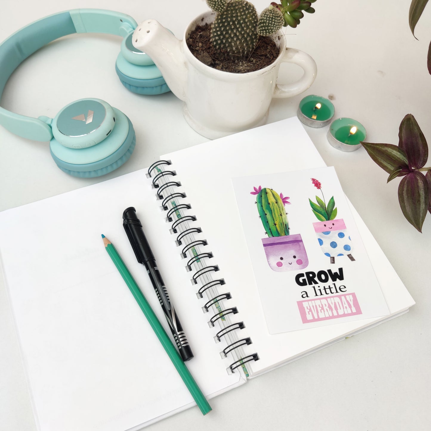 Hydrangea Notebook | 6" X 8.5"