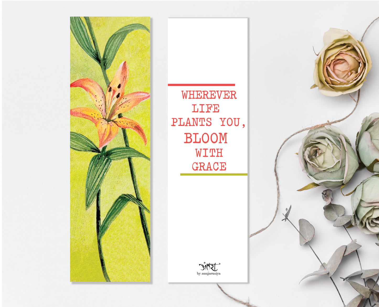 Floral Bookmarks