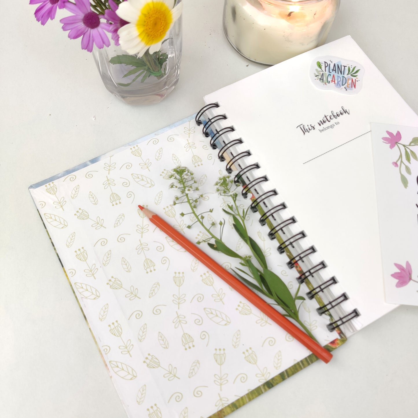 Poppy Meadow Notebook | 6" X 8.5"