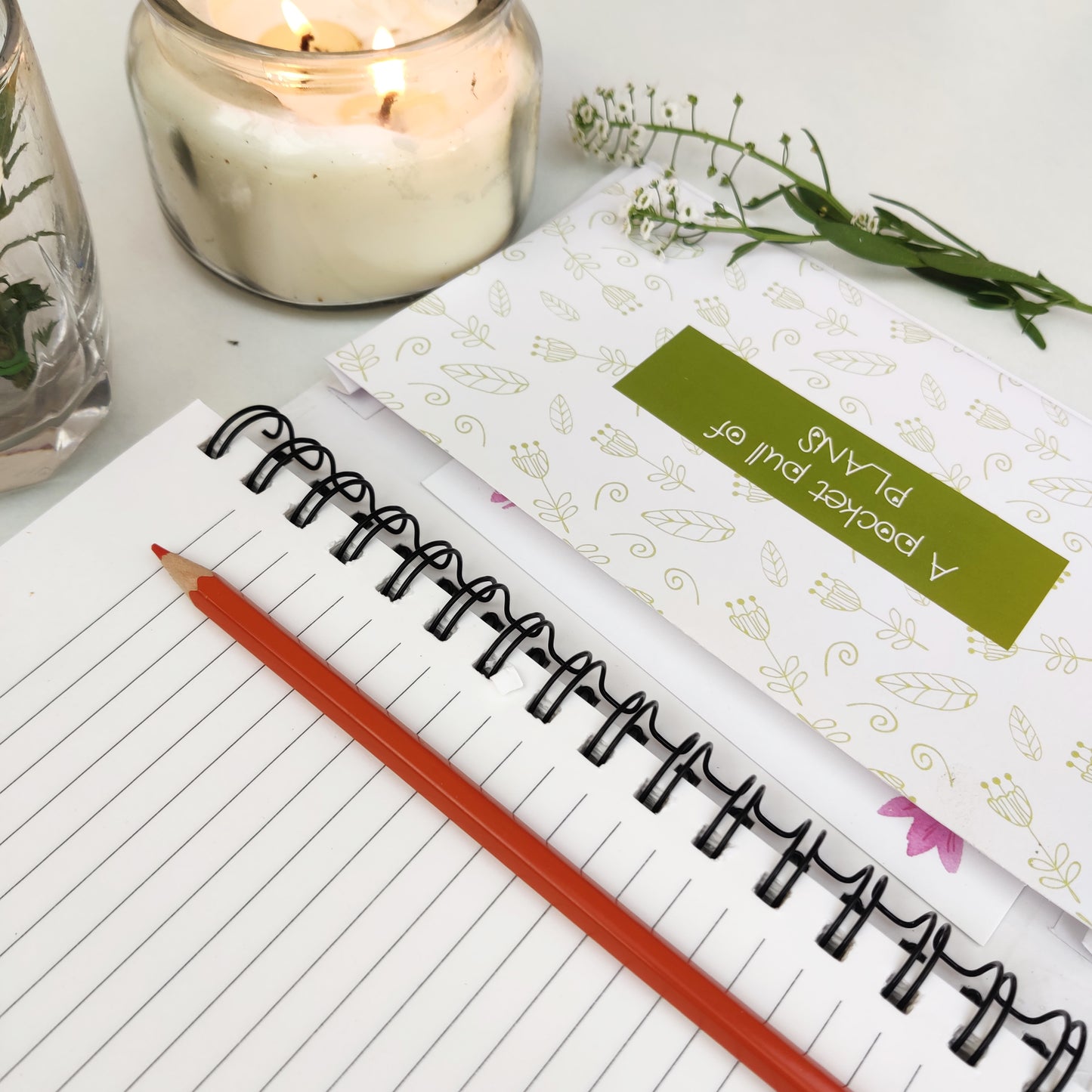 Poppy Meadow Notebook | 6" X 8.5"