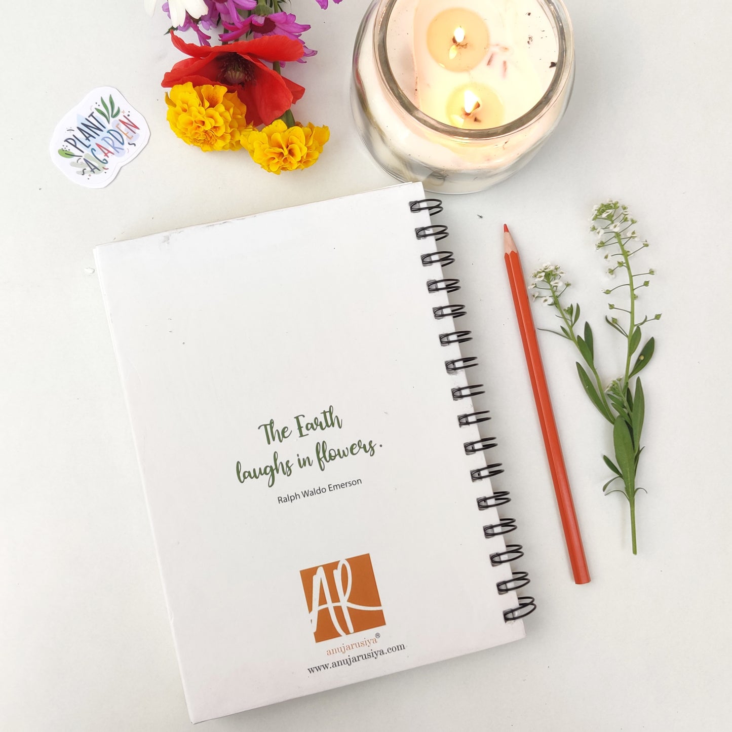 Poppy Meadow Notebook | 6" X 8.5"