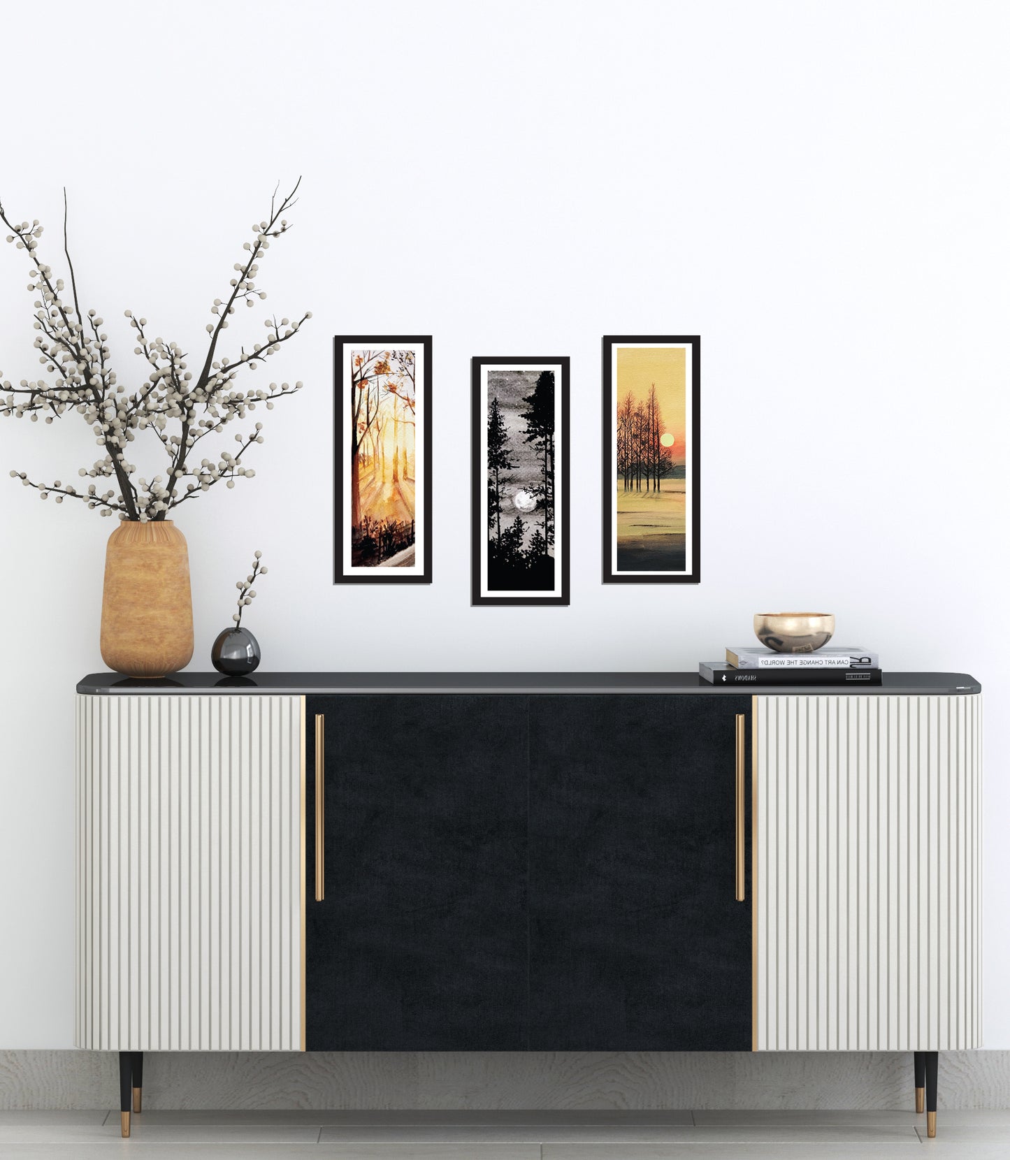 Nature's Trail Paintings | Set of 3