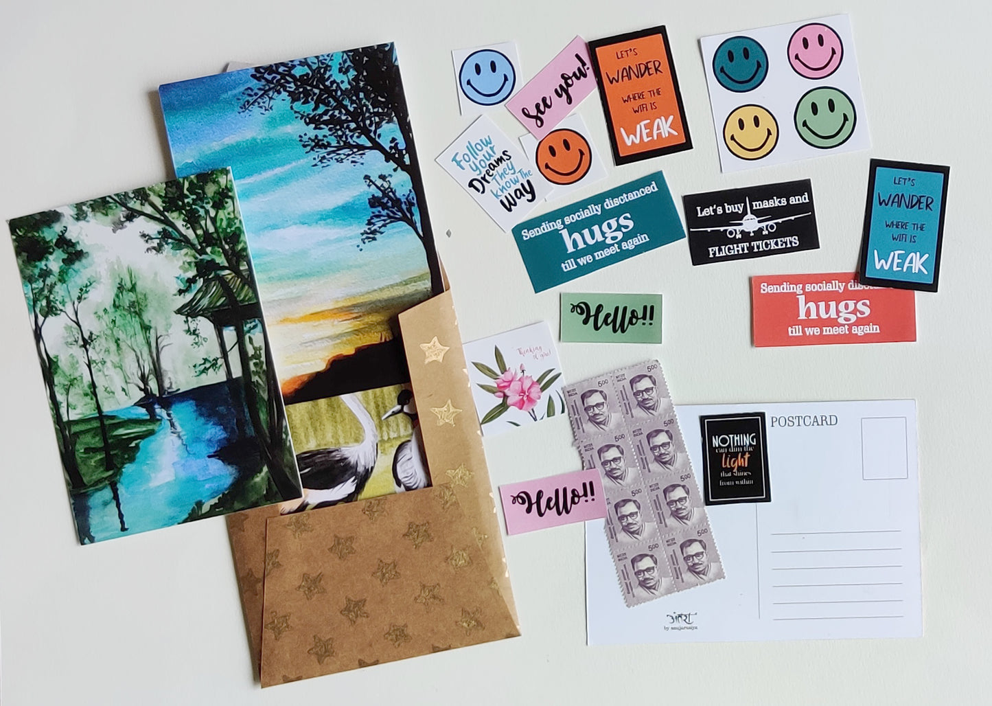 Nature Postcard Hamper