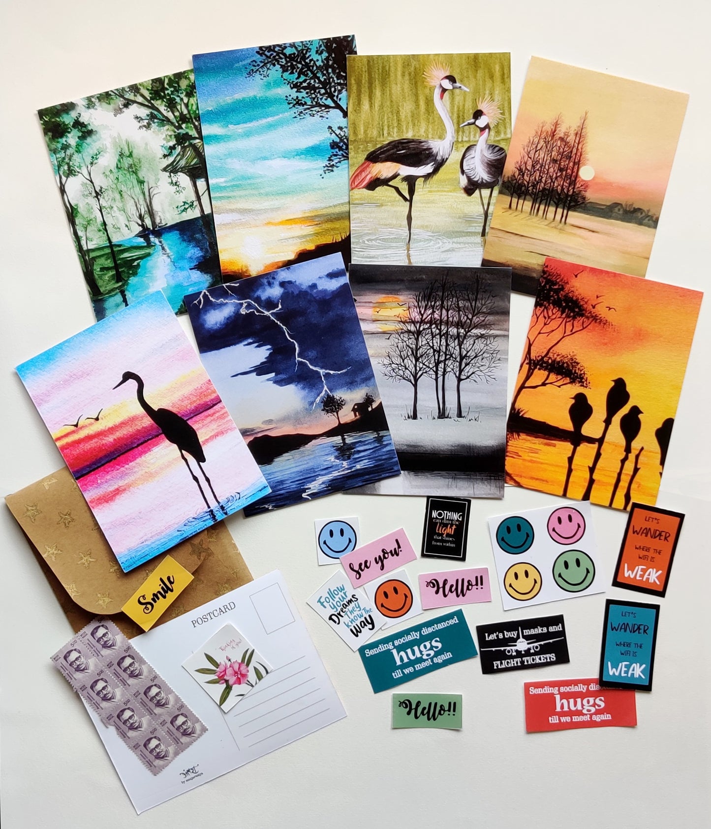 Nature Postcard Hamper