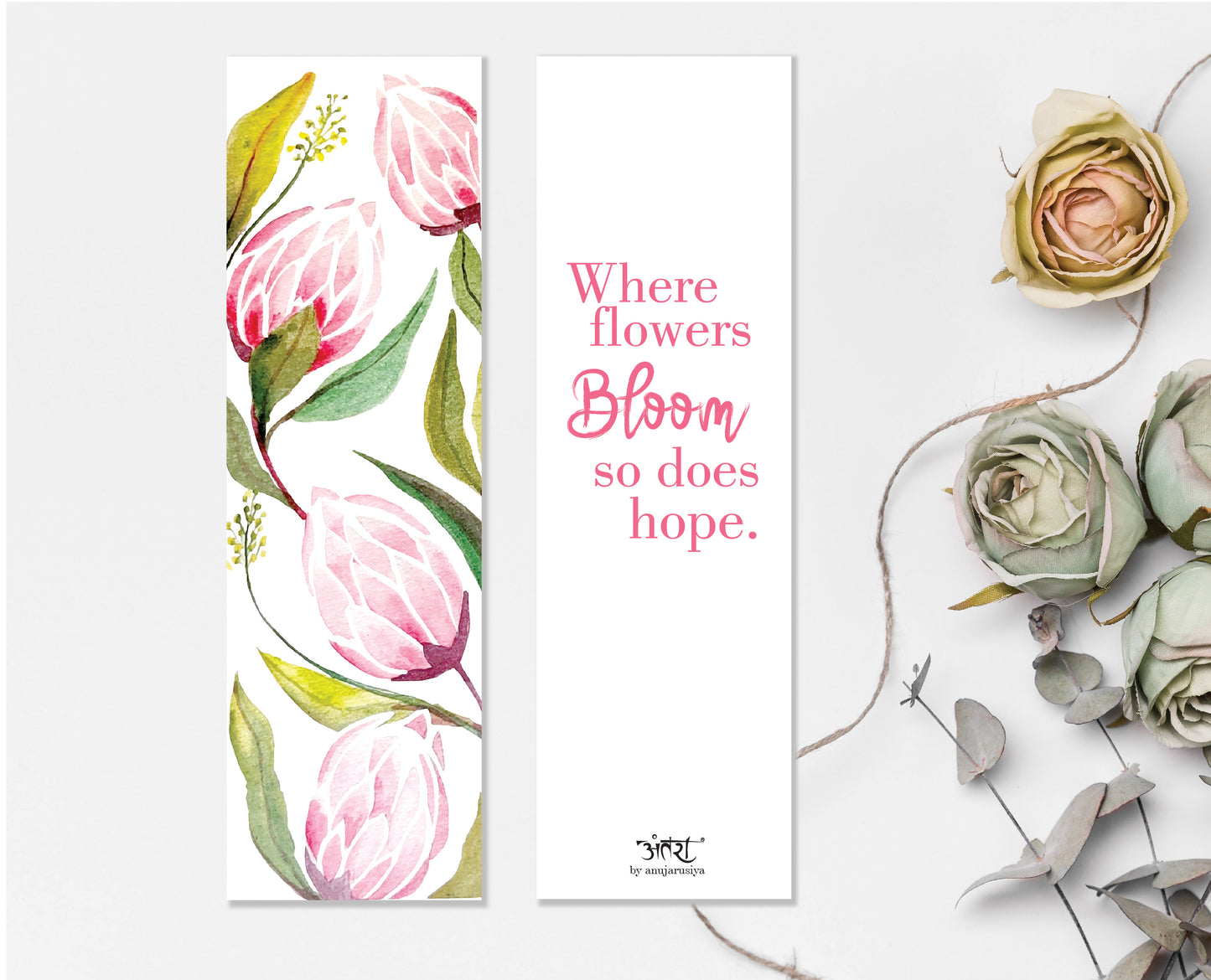 Floral Bookmarks
