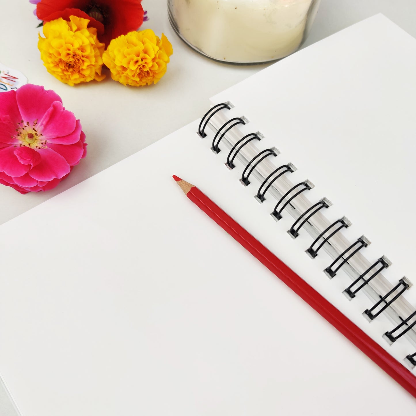 Rose Bloom Notebook | 6" X 8.5"