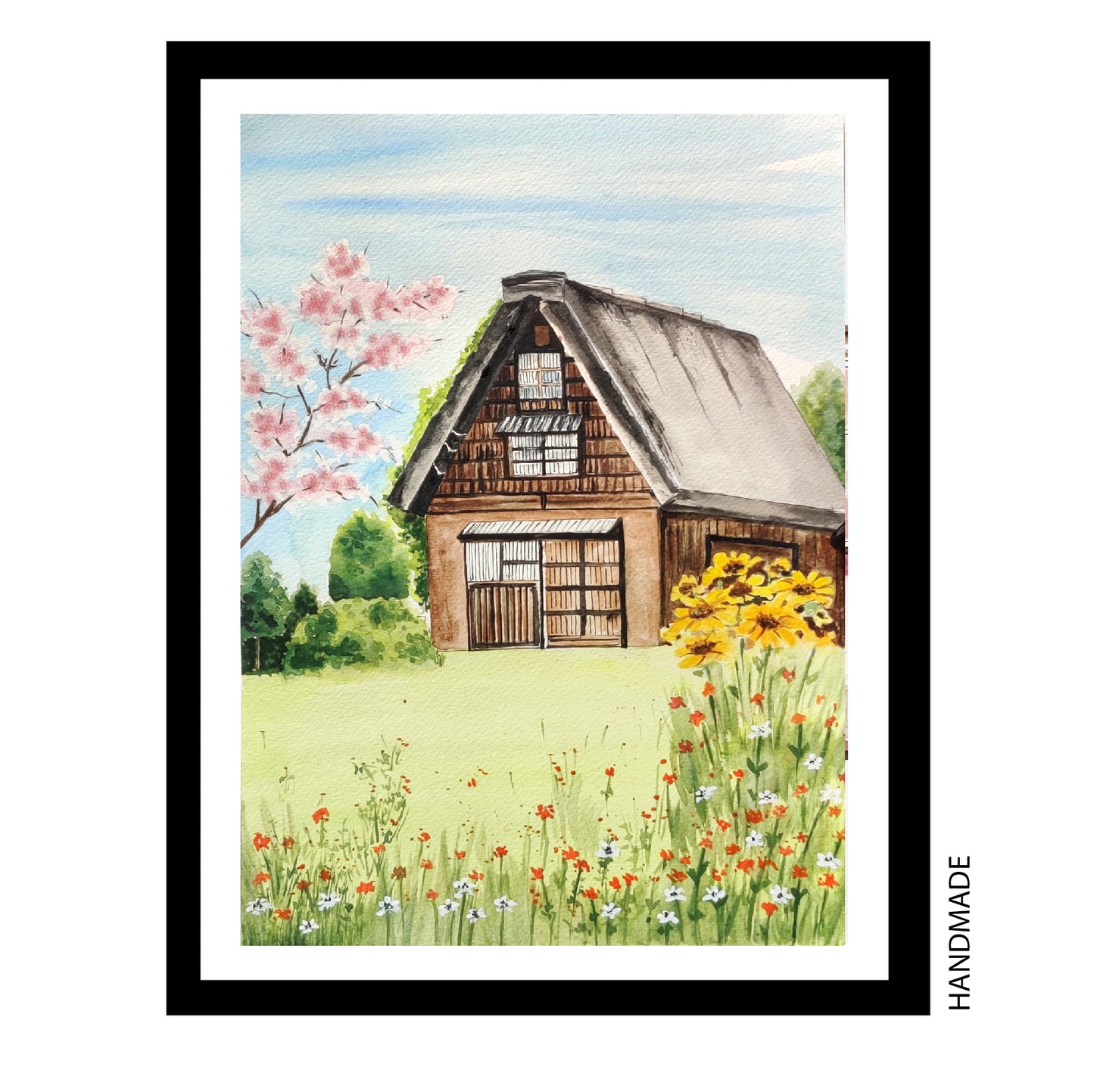 Shirakawago, Japan | Original Painting