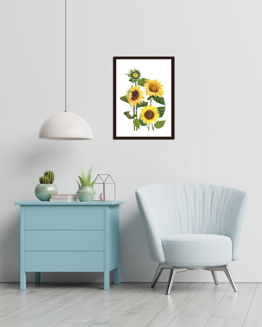 Sunflower Wall Frame