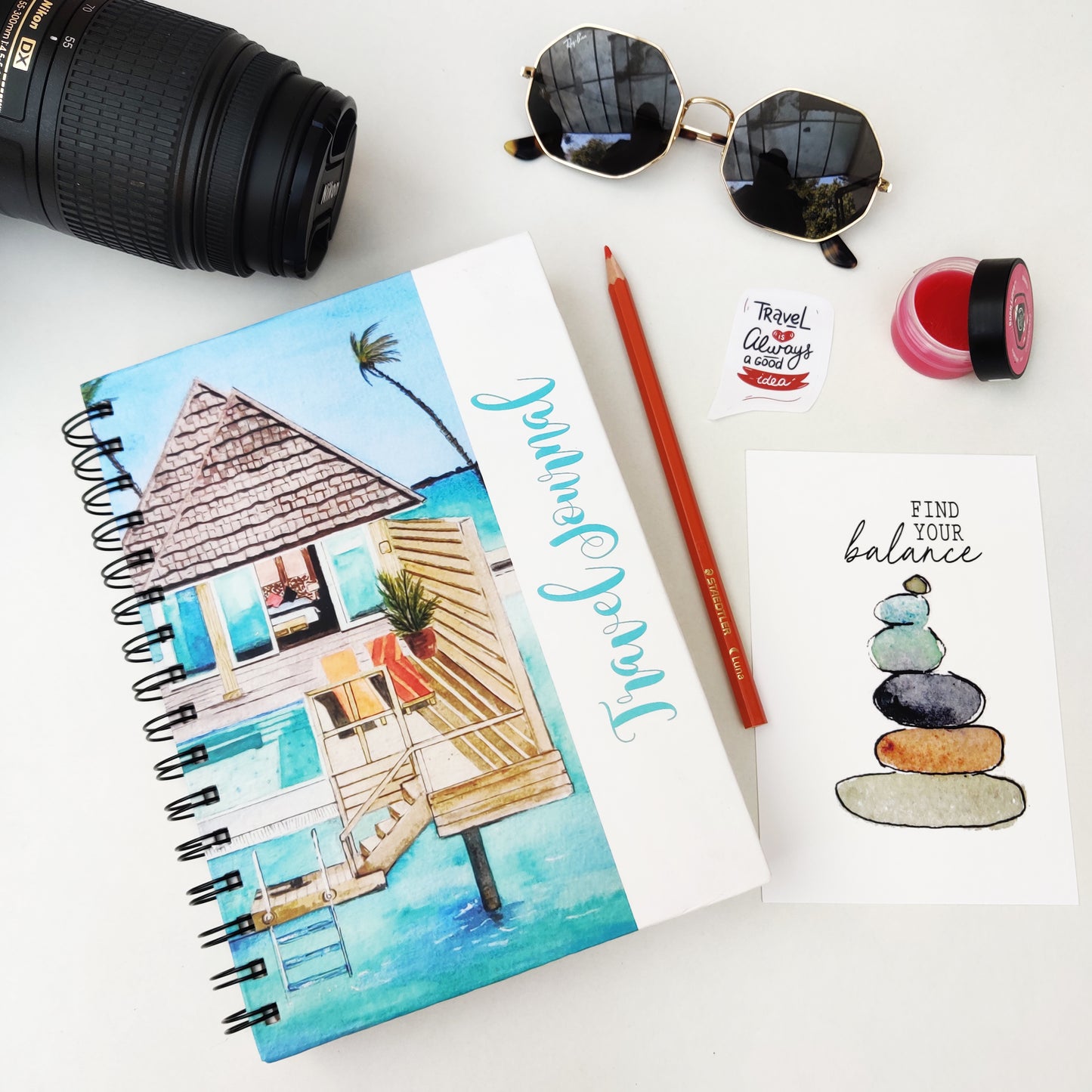 Travel Journal | 6" X 8.5"