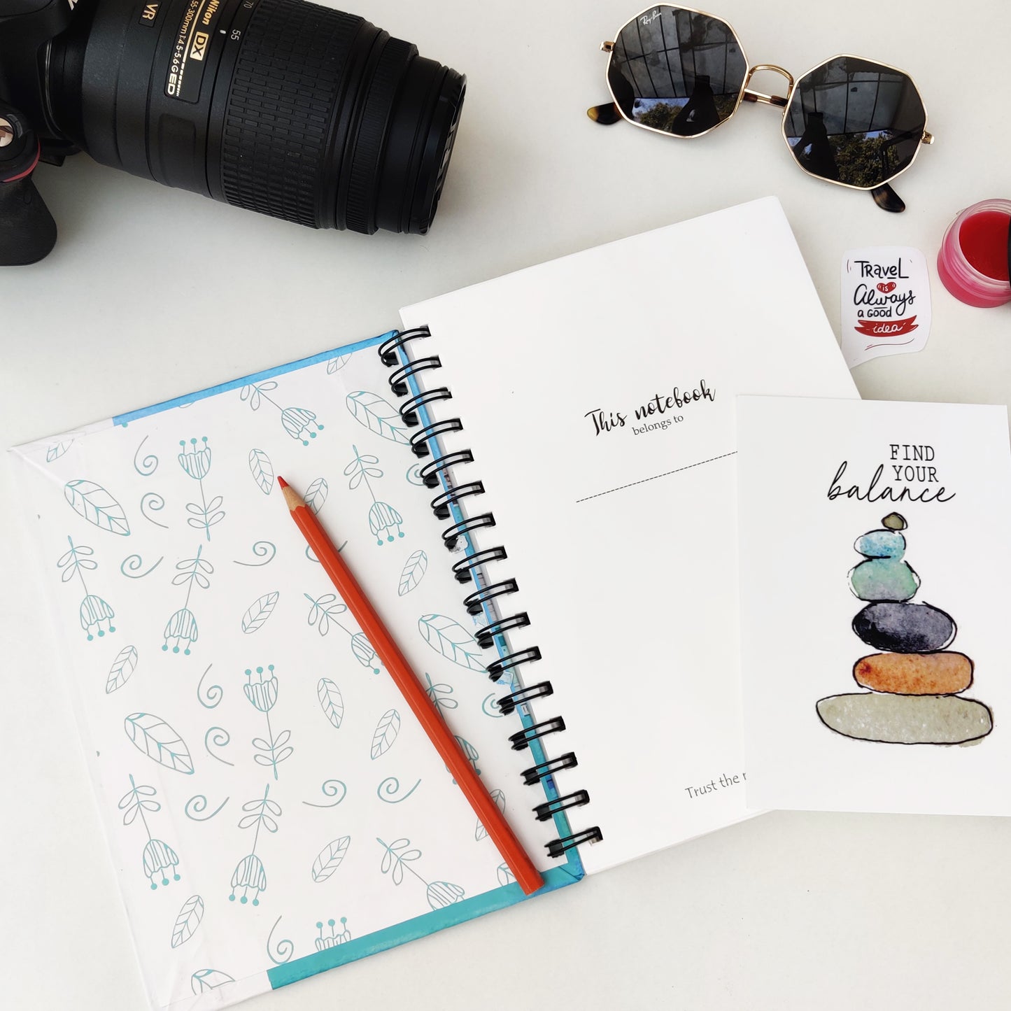 Travel Journal | 6" X 8.5"