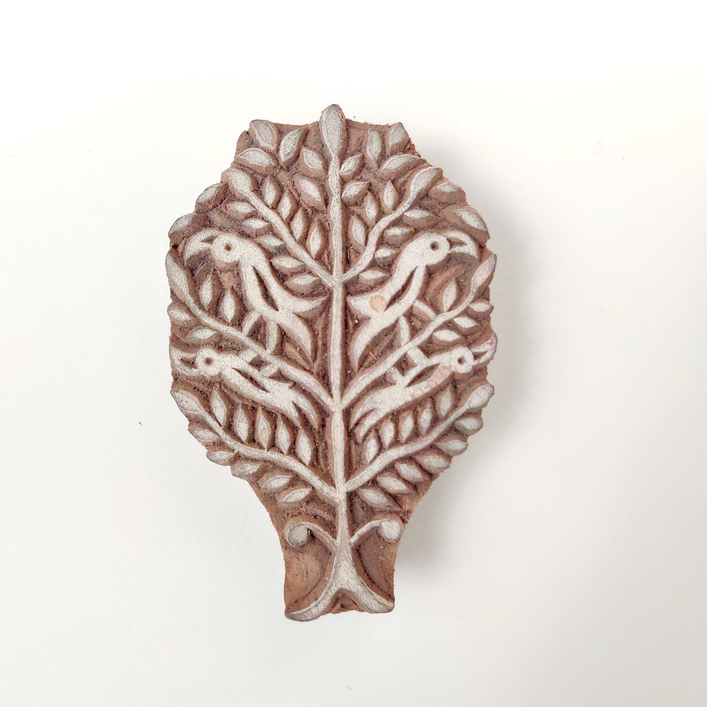 Tree with birds stamp | Wood Stamp