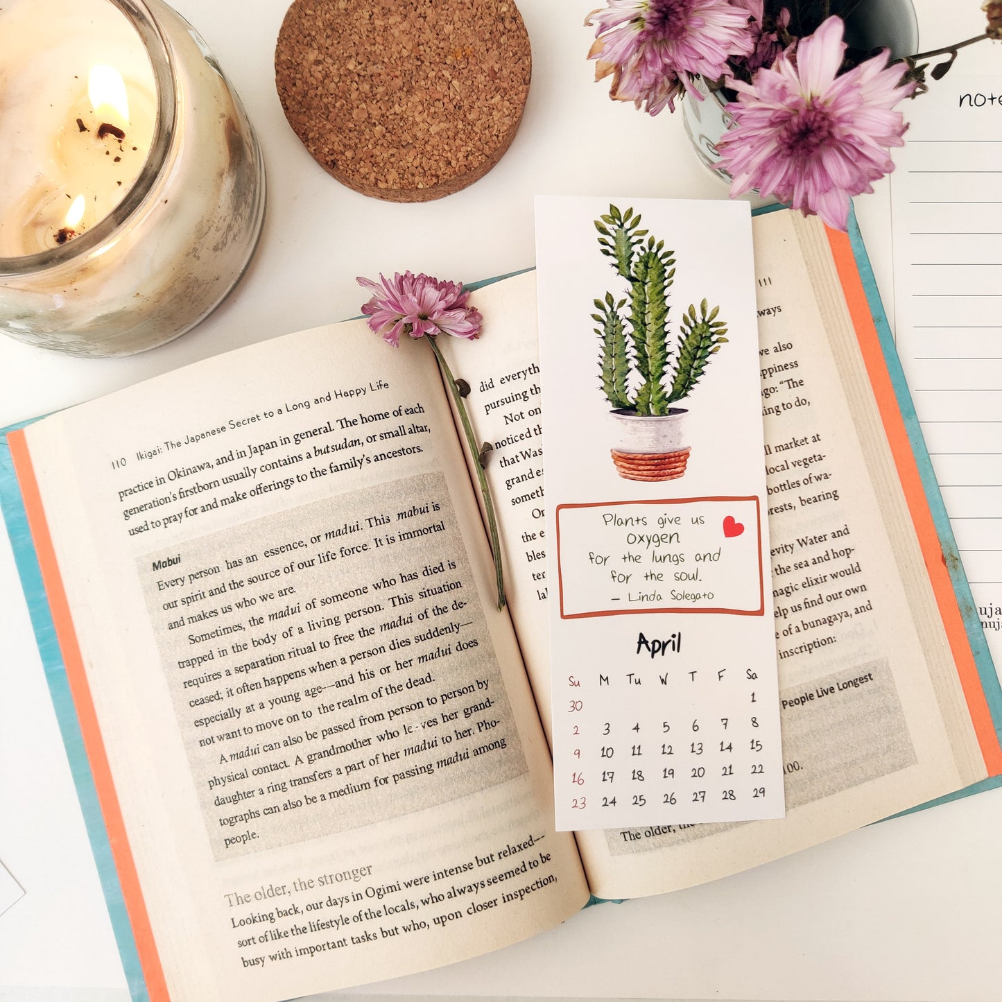 Bookmark Calendar 2023
