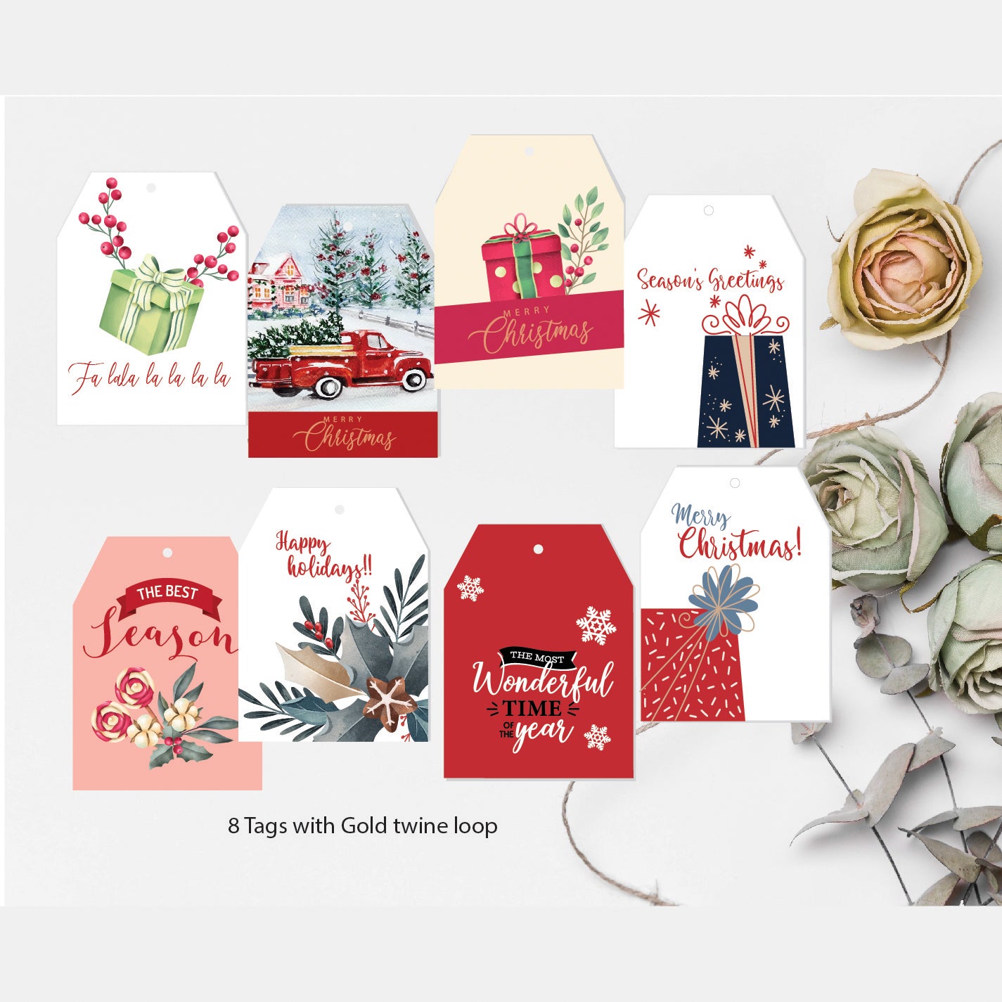 Christmas Greetings | Set of 5