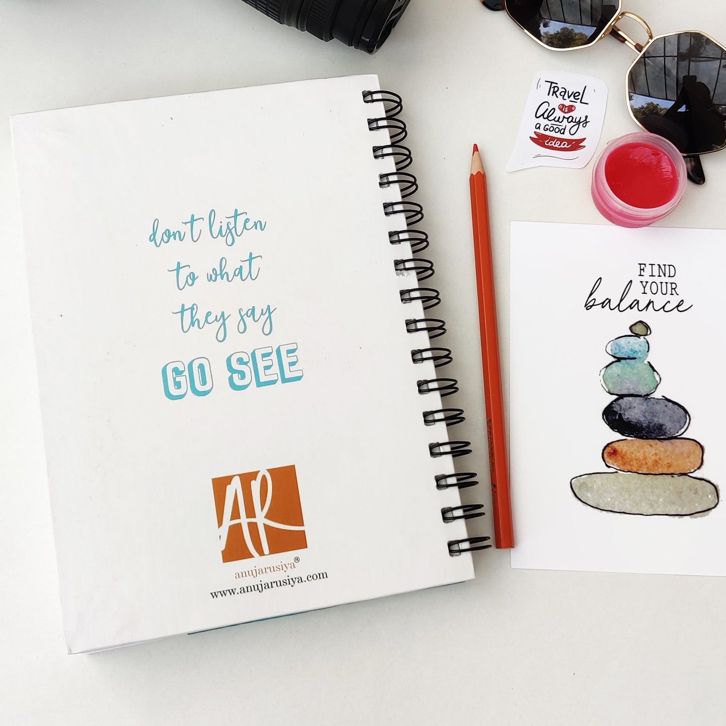 Travel Journal | 6" X 8.5"