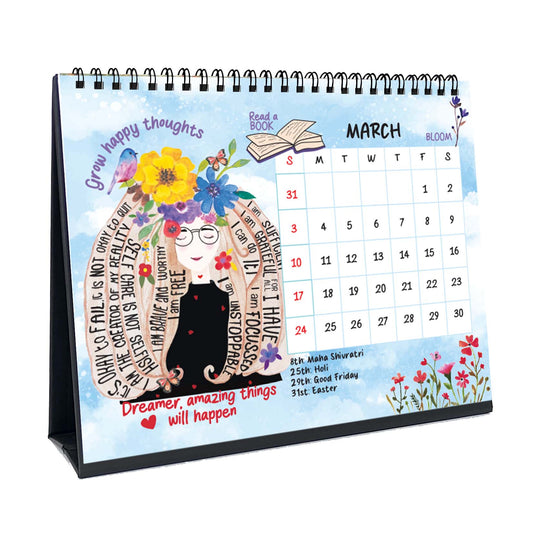 Gentle Reminders Desk Calendar 2024
