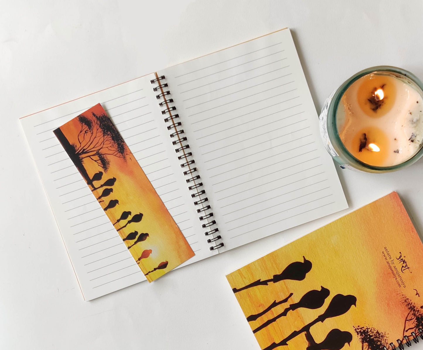 Sunset meet notebook | Laminated hardcovers | 1 notebook
