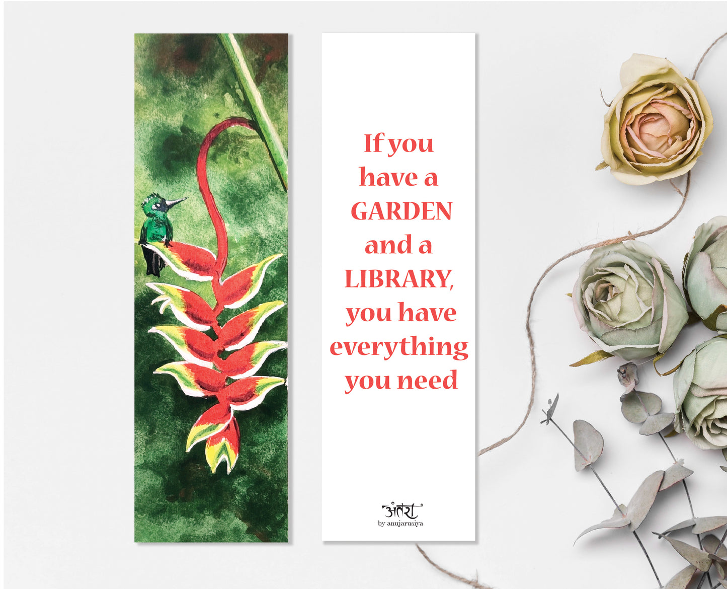 Floral Bookmarks