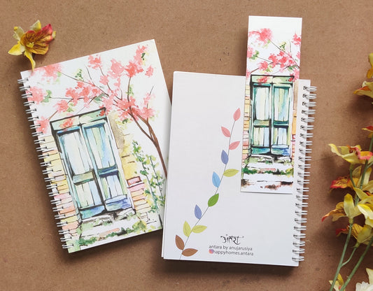 Illustrated Door Notebook | Rruled
