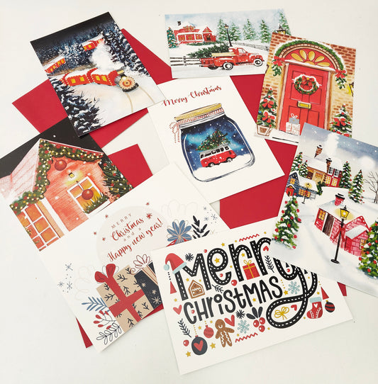 Dreamy Christmas | Postcards | Set of 8