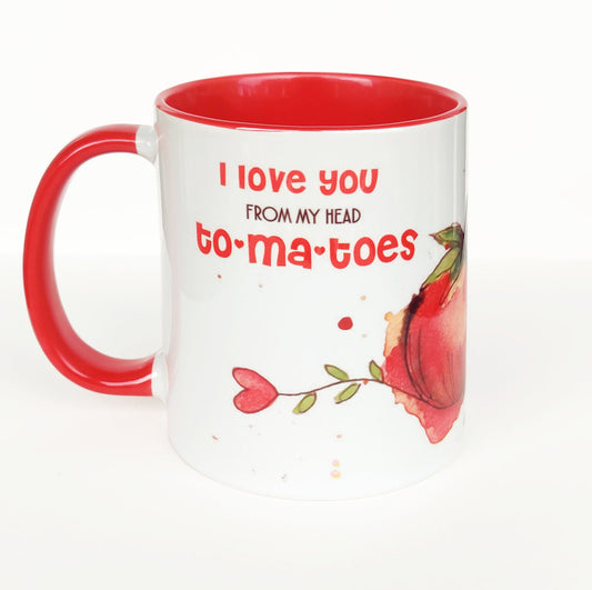 Love you head to my toes Mug