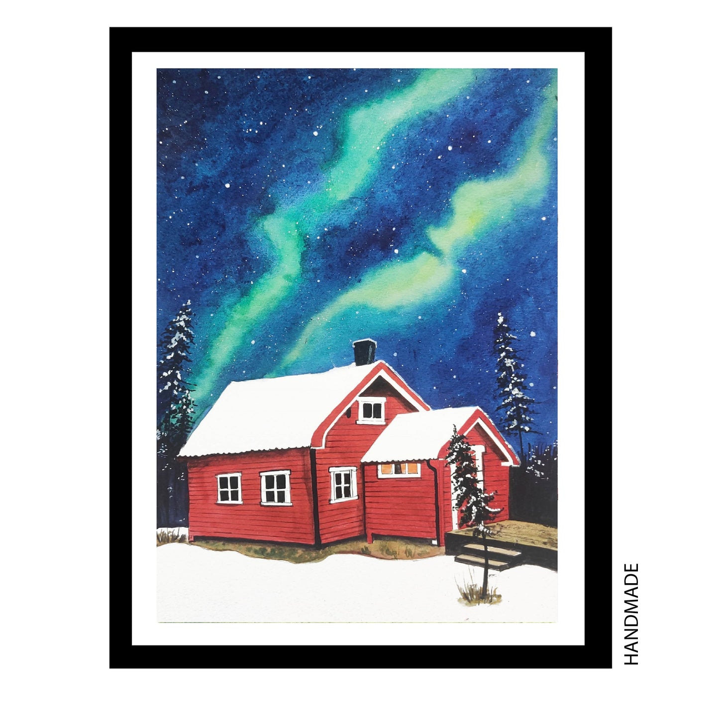 Northern Lights Painting | Original