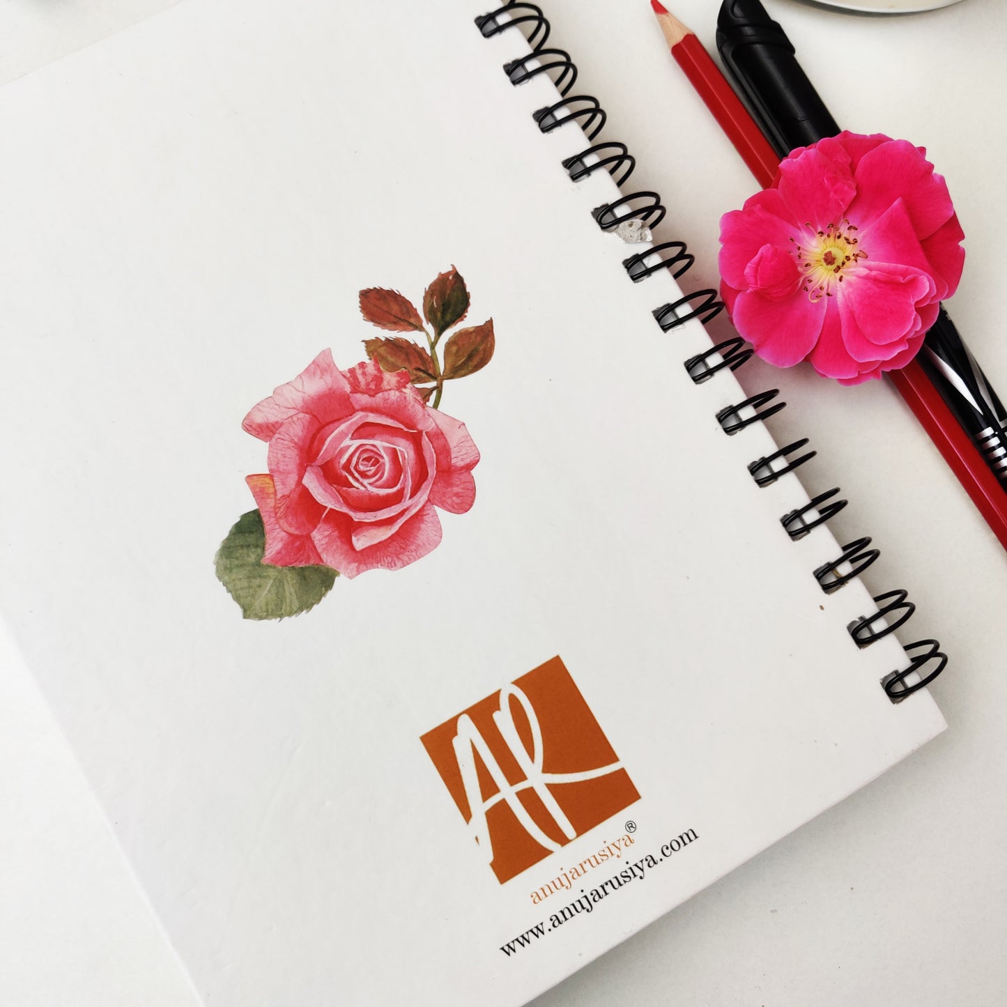 Rose Bloom Notebook | 6" X 8.5"