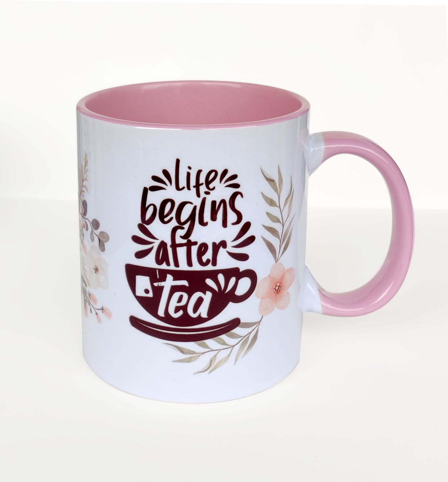 Life begins after Tea mug