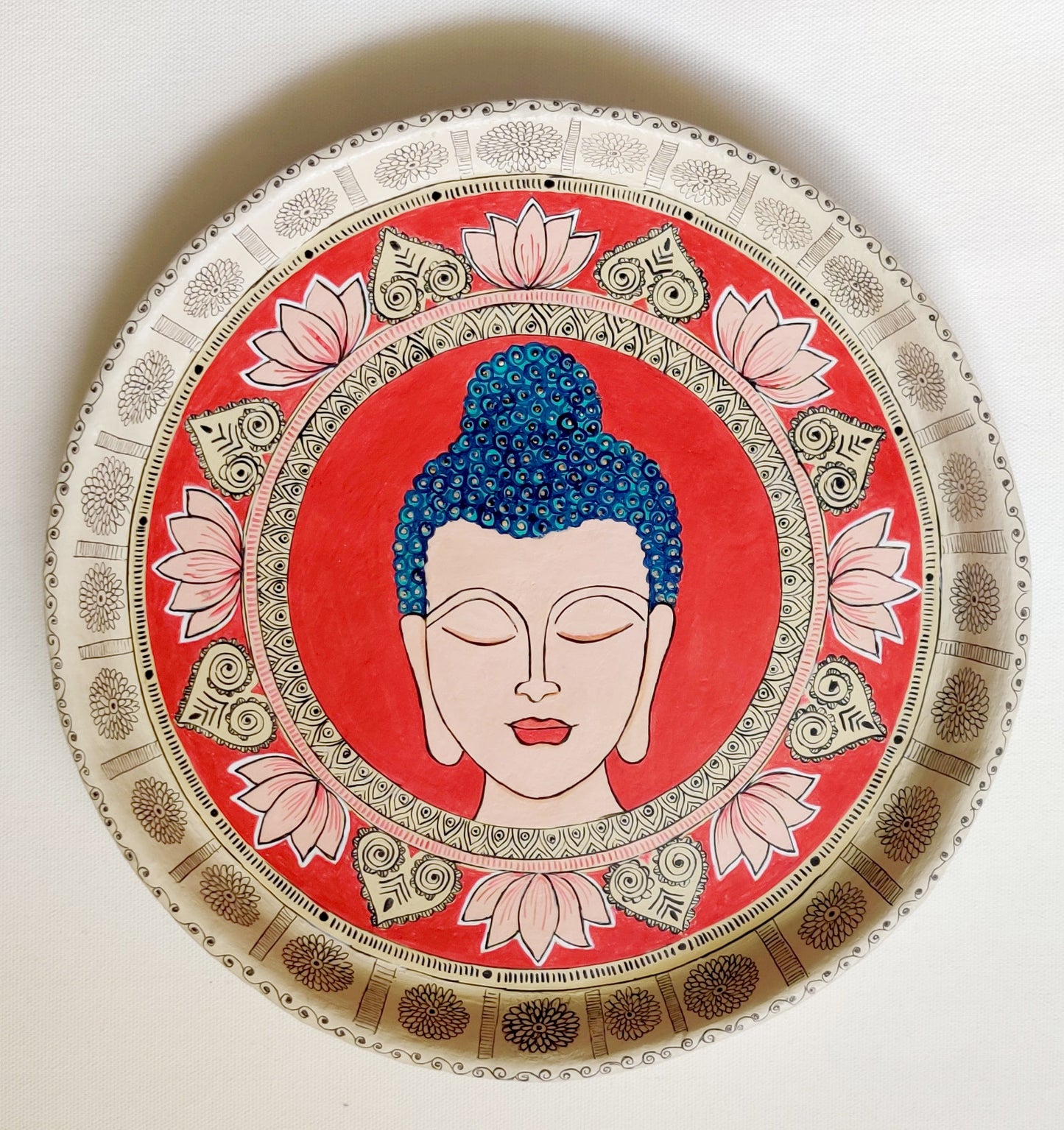 Buddha Wall Plate