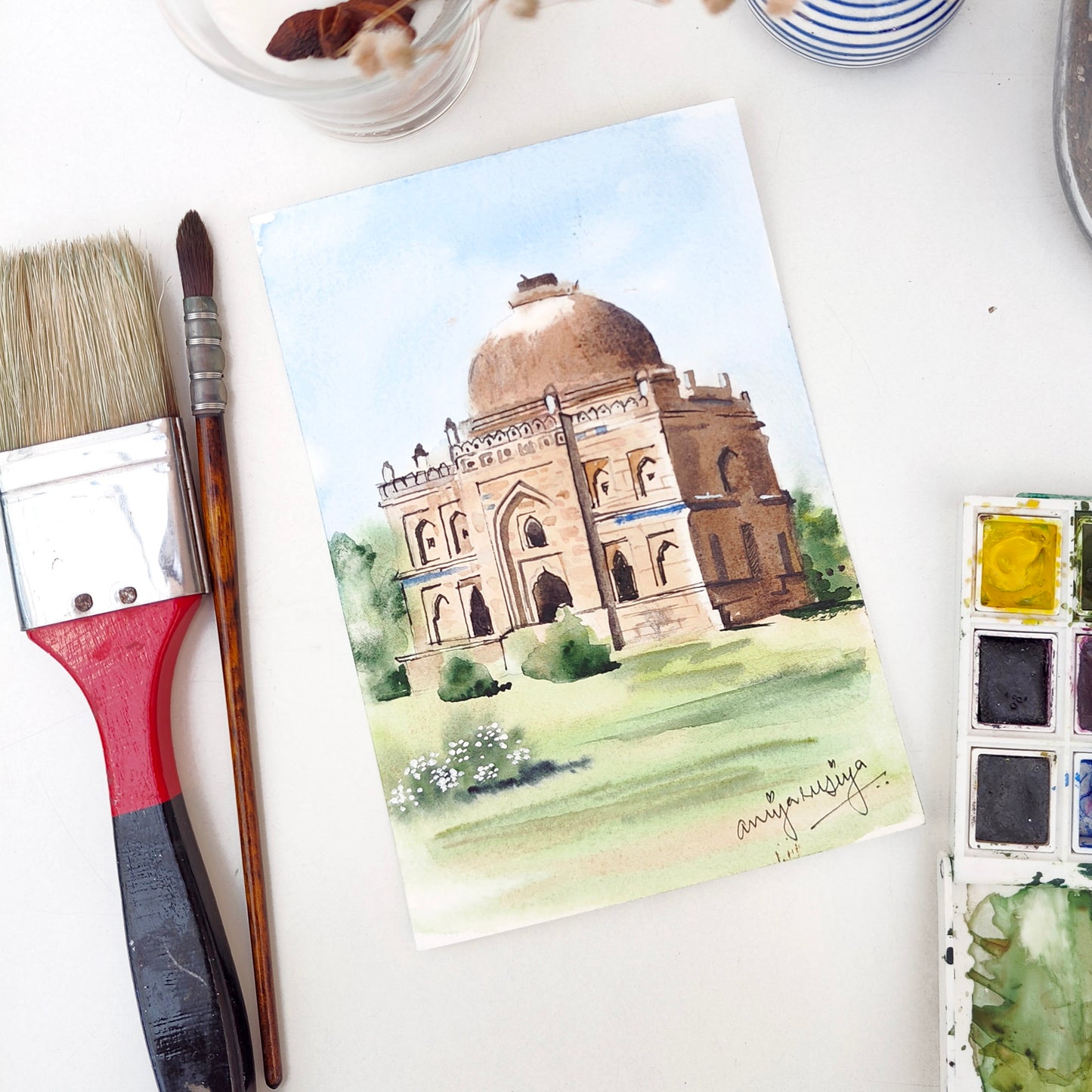 Lodhi Garden | Tomb Postcard