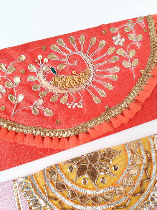 Money Envelope | Pink and Orange