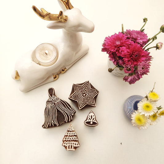 Tassel Stamp  | Set of 4