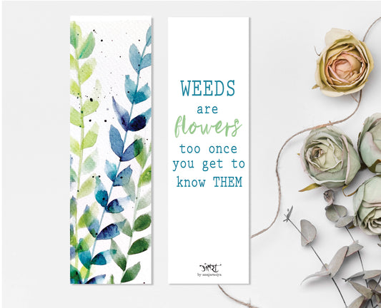 Weed Bookmark