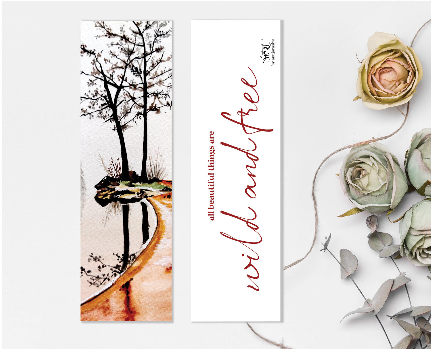 Wild and Free Bookmark