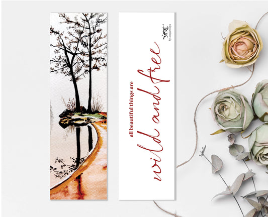 Wild and Free Bookmark