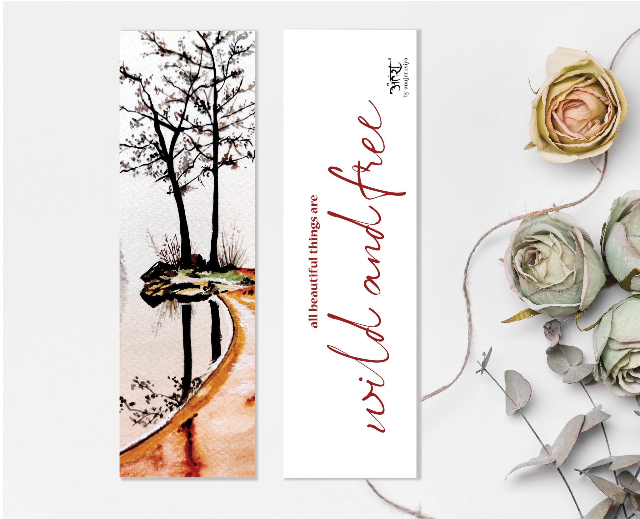 Wild and Free Bookmark – anujarusiya
